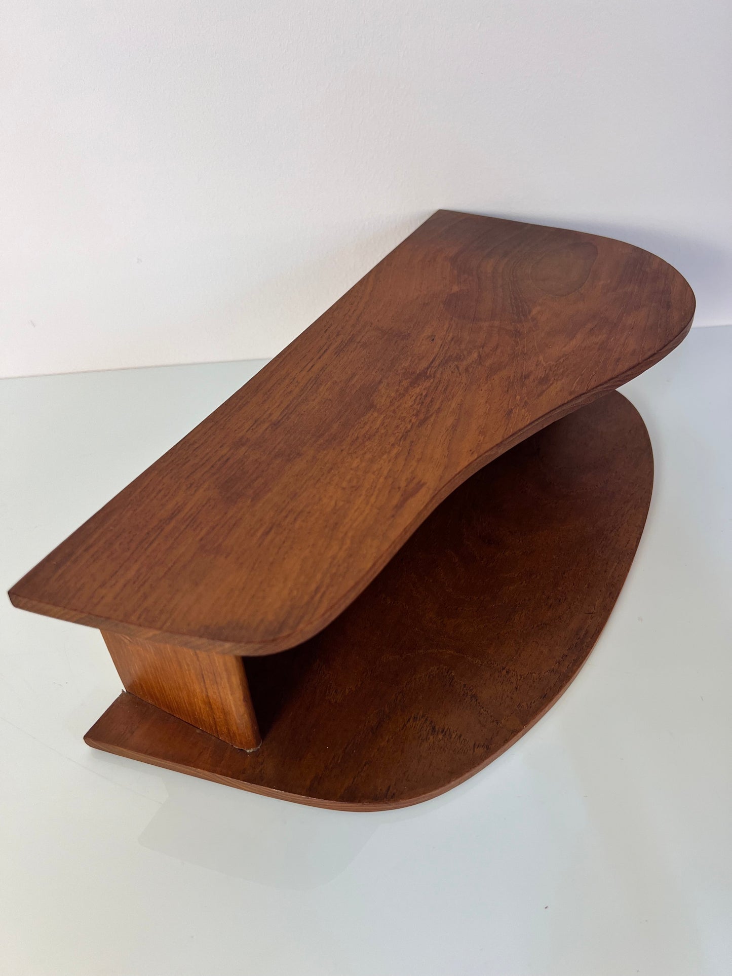 Vintage Wandregal aus Teak aus Dänemark