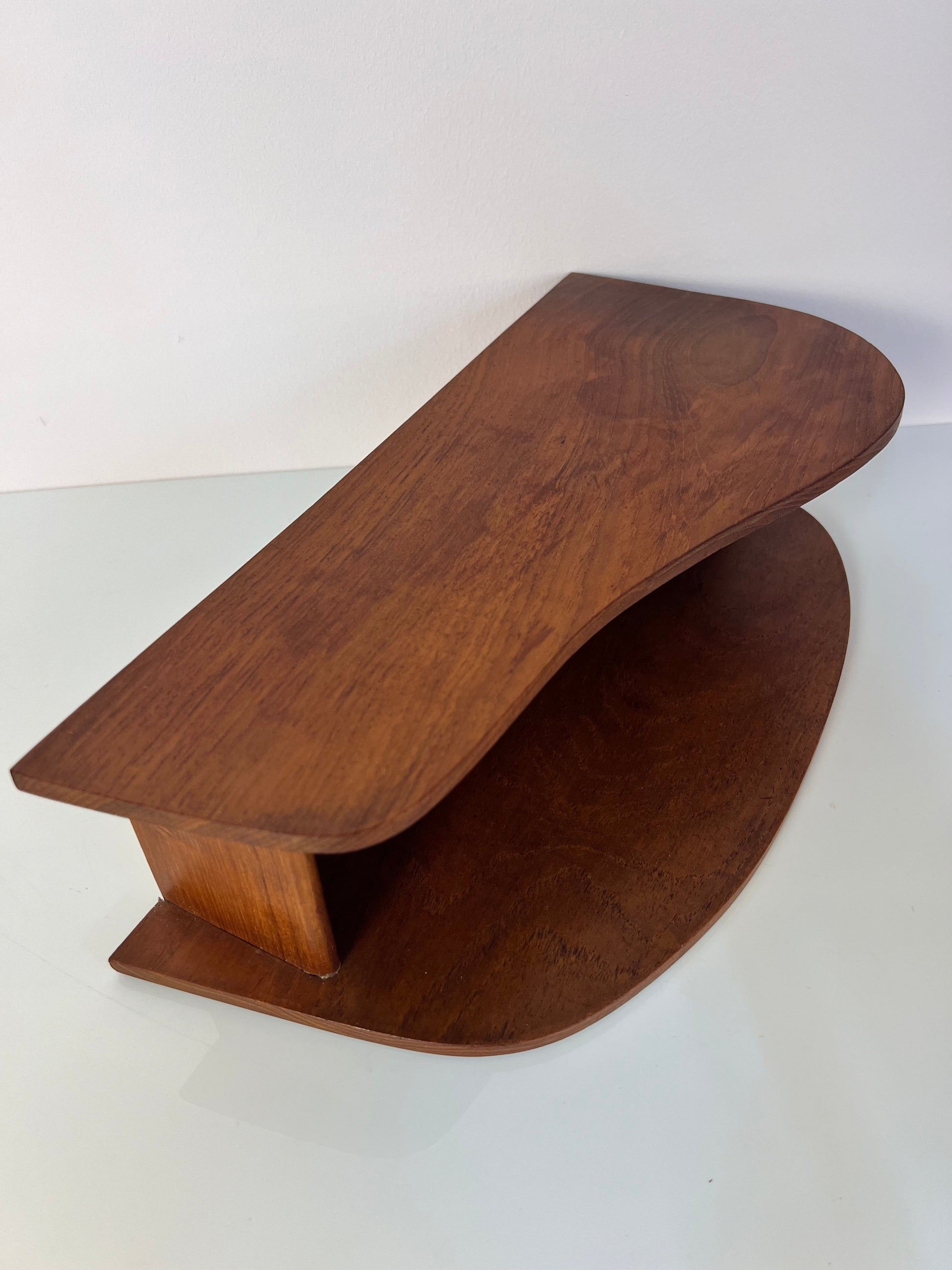 Vintage Wandregal aus Teak aus Dänemark