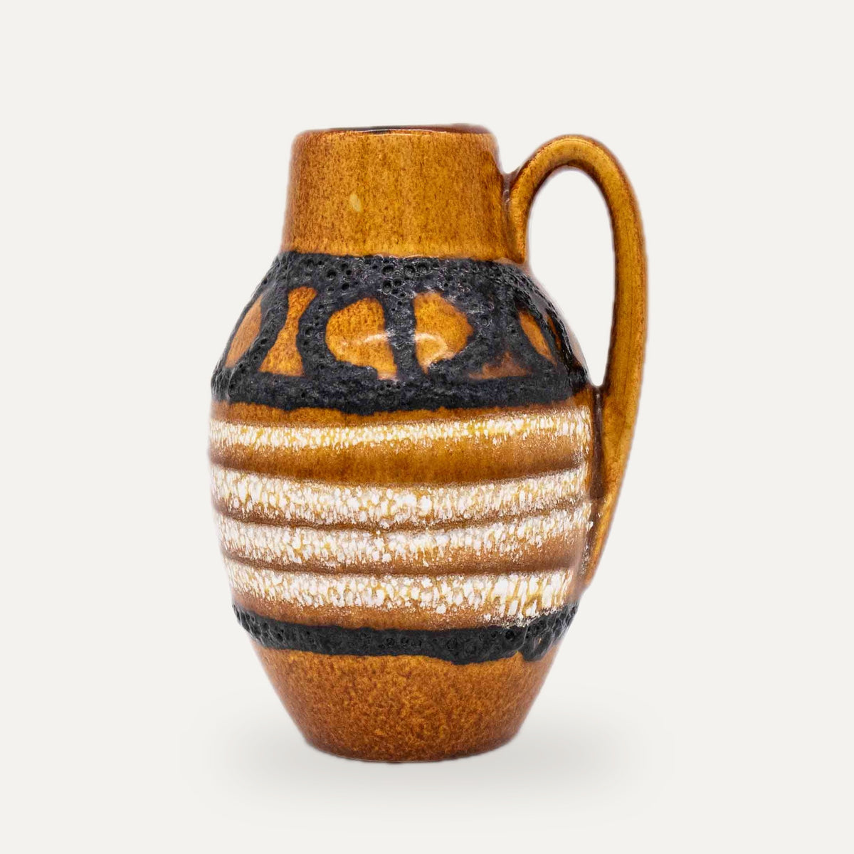 Vintage Vase Fat Lava von Scheurich 60er Jahre Design | studio