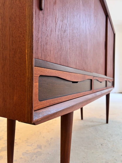 Vintage Highboard aus Teak aus Dänemark