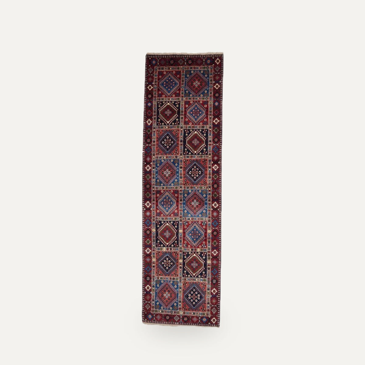 Vintage Teppich Yalameh 286x83cm bunt Naturmotive | studio
