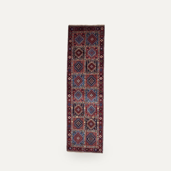 Vintage Teppich Yalameh 286x83cm bunt Naturmotive | studio