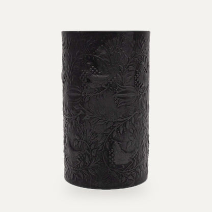 Vintage Porzellanvase von Bjorn Wiinblad für Rosenthal Studio Line schwarz | studio