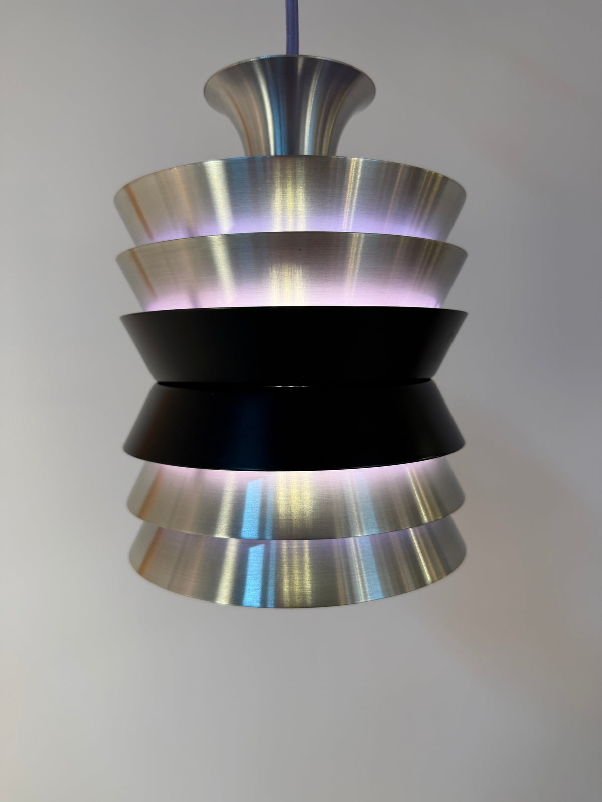 Vintage Lamellenlampe "Trava" von Carl Thore für Granhaga