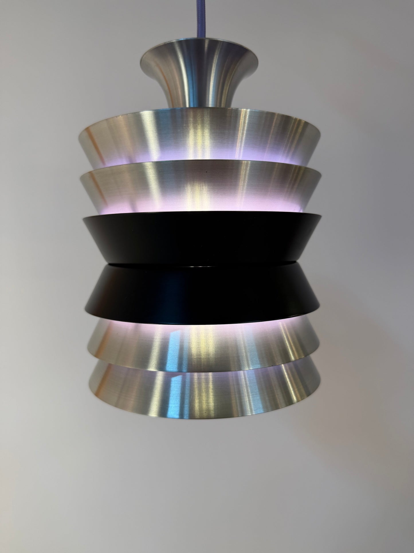 Vintage Lamellenlampe "Trava" von Carl Thore für Granhaga