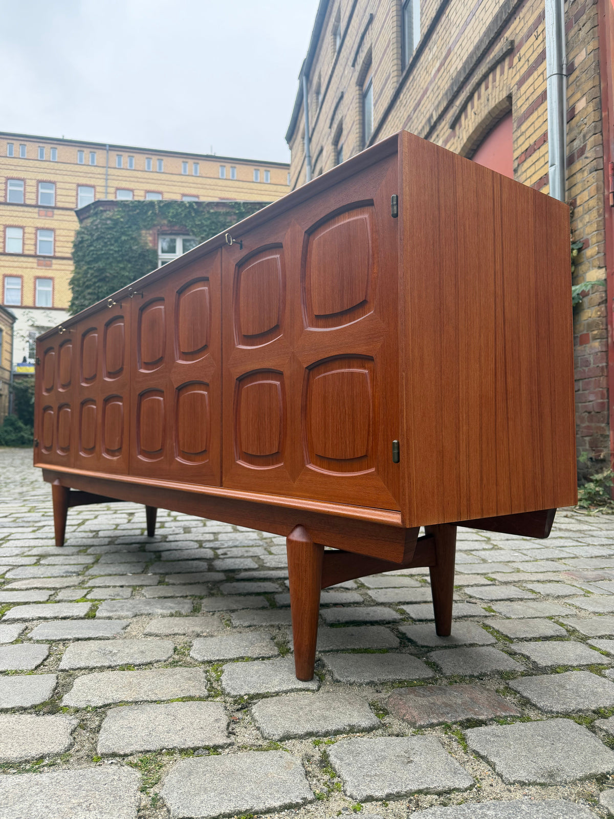 Vintage Sideboard "Frithjof" Teak von Rolf Rastad und Adolf Relling für Gustav Bahus