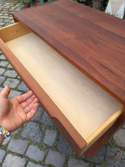 Vintage Teak Kommode aus Dänemark, 6 Schubladen