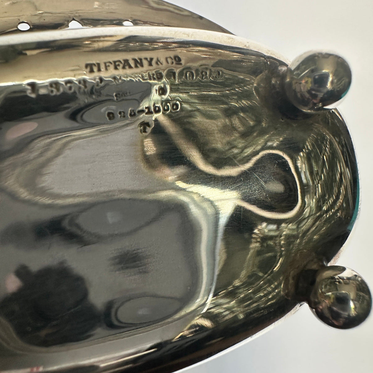 Bols vintage en argent sterling ajouré par Tiffany+Co, lot de 6