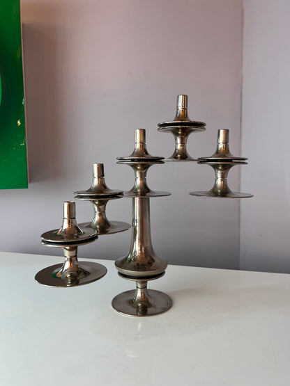 Vintage Kerzenständer von Hans Nagel für BMF