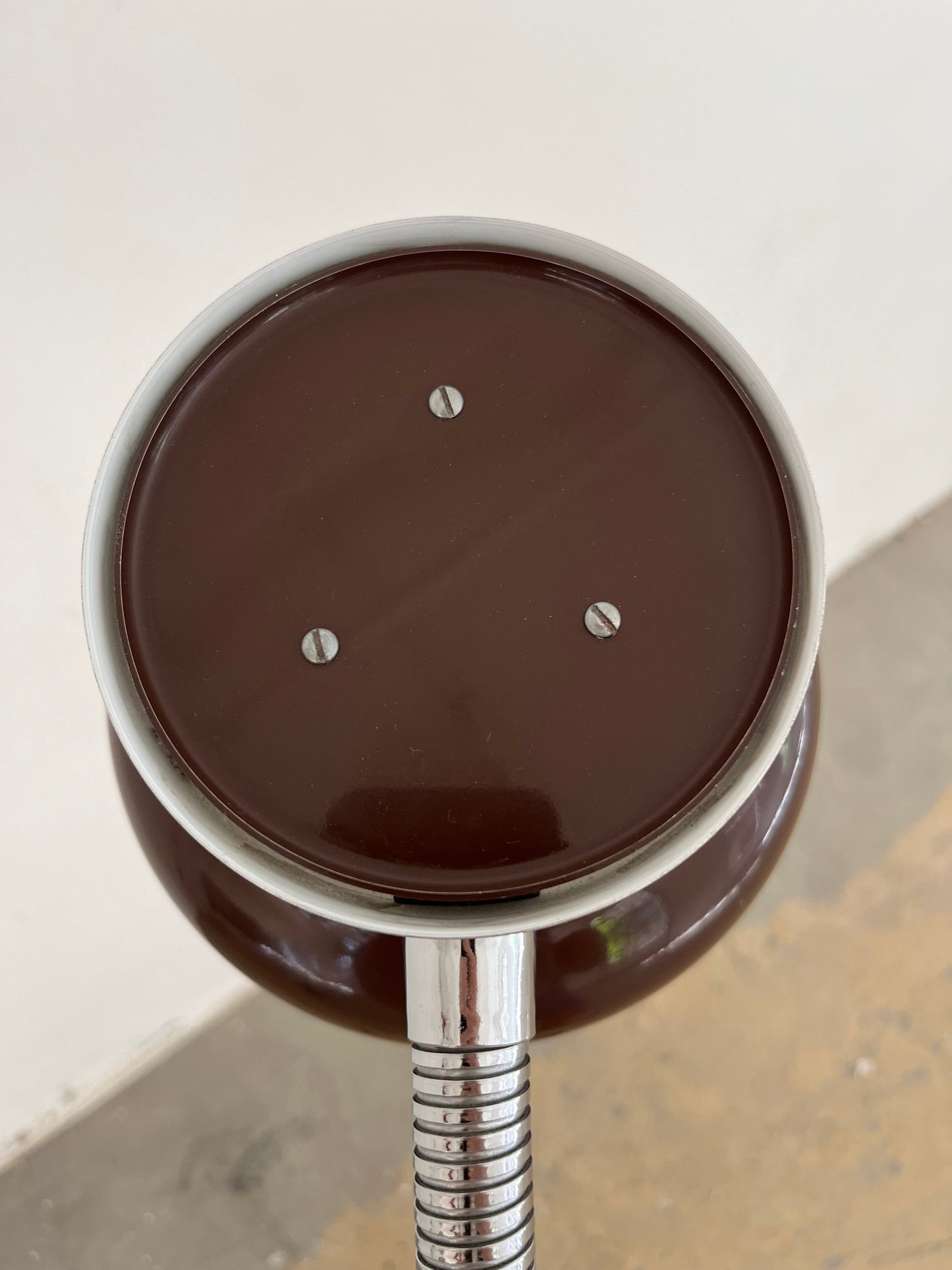 Vintage Stehlampe "Bumling" braun von Anders Pehrson für Ateljé Lyktan