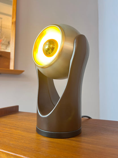 Vintage Touch-Lampe Sensorette silber gold von Insta 70er