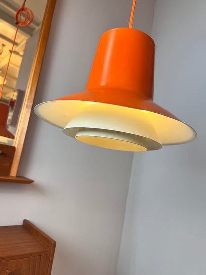 Vintage Hängelampe "Auditorie 2" von Svend Middelboe für Nordisk Solar