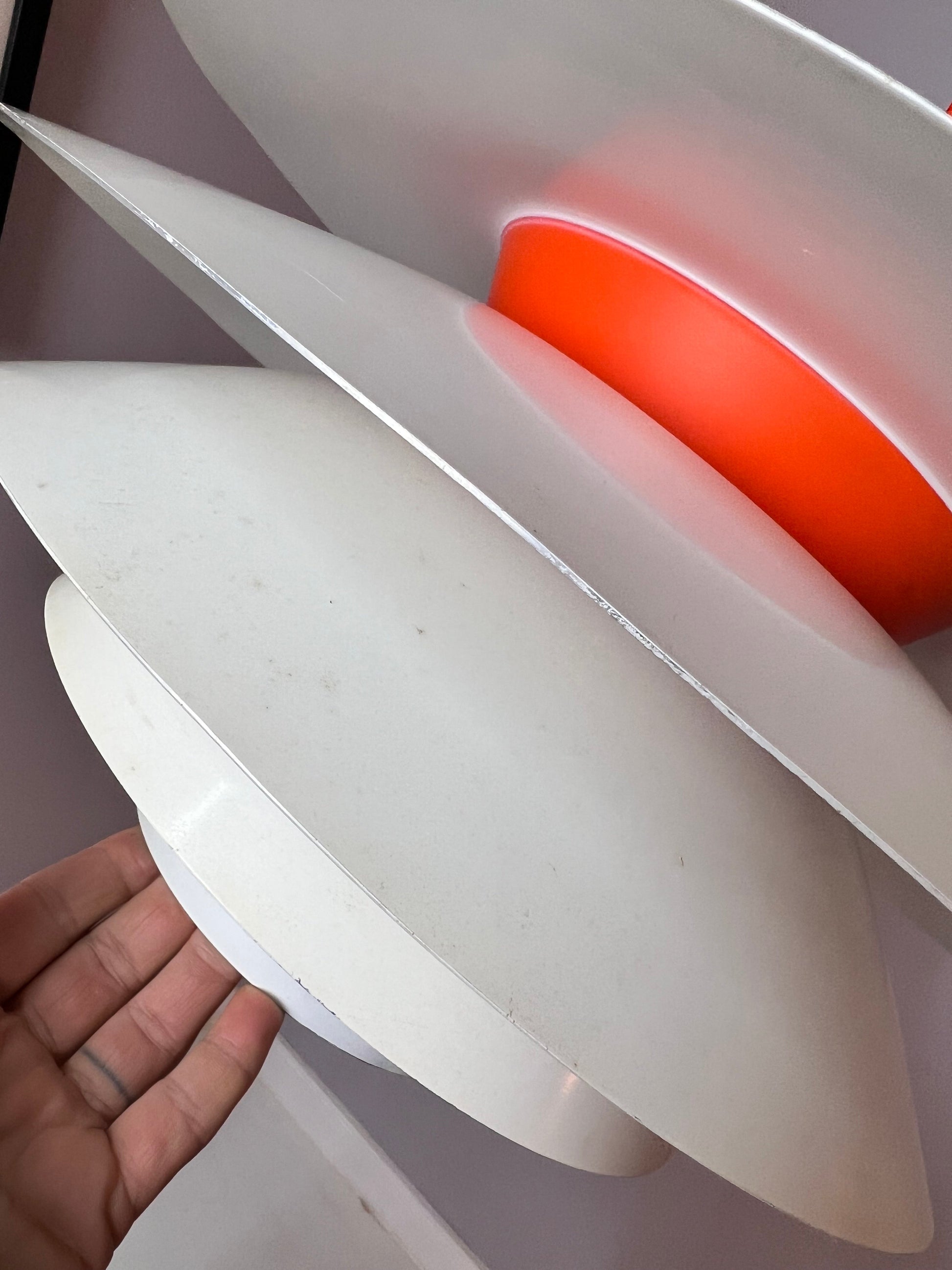 Vintage Hängelampe Verona von Svend Middelboe für Nordisk Solar