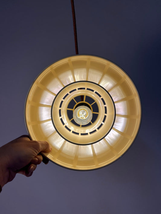Vintage Hängelampe Minisol von K. Kewo für Nordisk Solar creme
