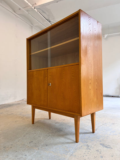 Vintage Bücherschrank "602/D" von Franz Ehrlich für Hellerau, Esche