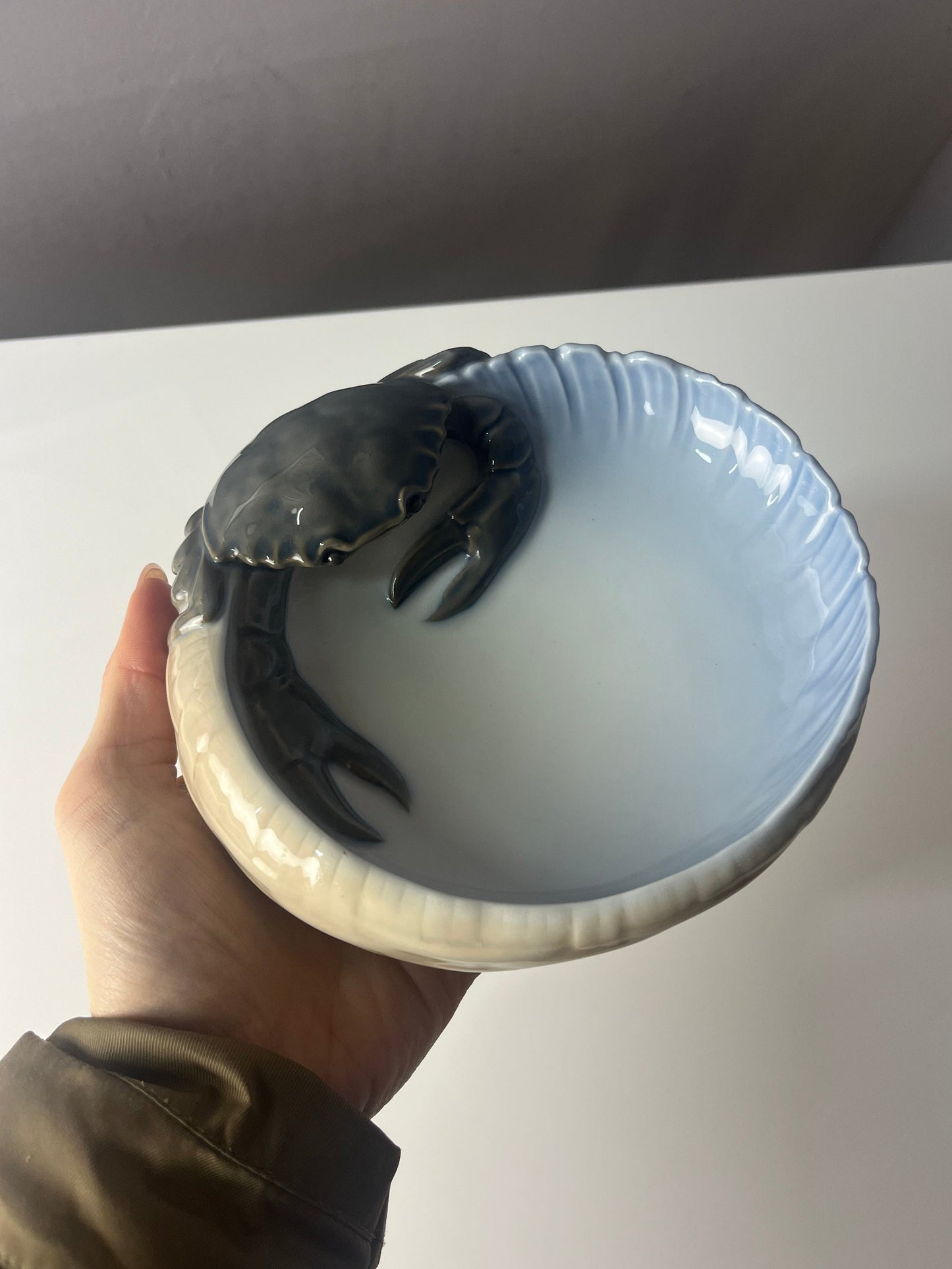 Vintage Schale Krebs Typ 3131 von Jørgen Balslev für Royal Copenhagen