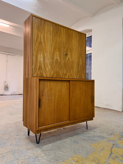 Cabinet type 605 by Herbert Eilenberg for Hellerau on hairpin legs