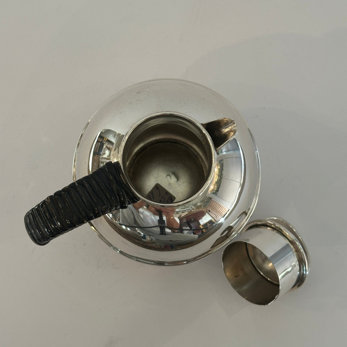 Théière vintage en argent sterling par Cartier Silver