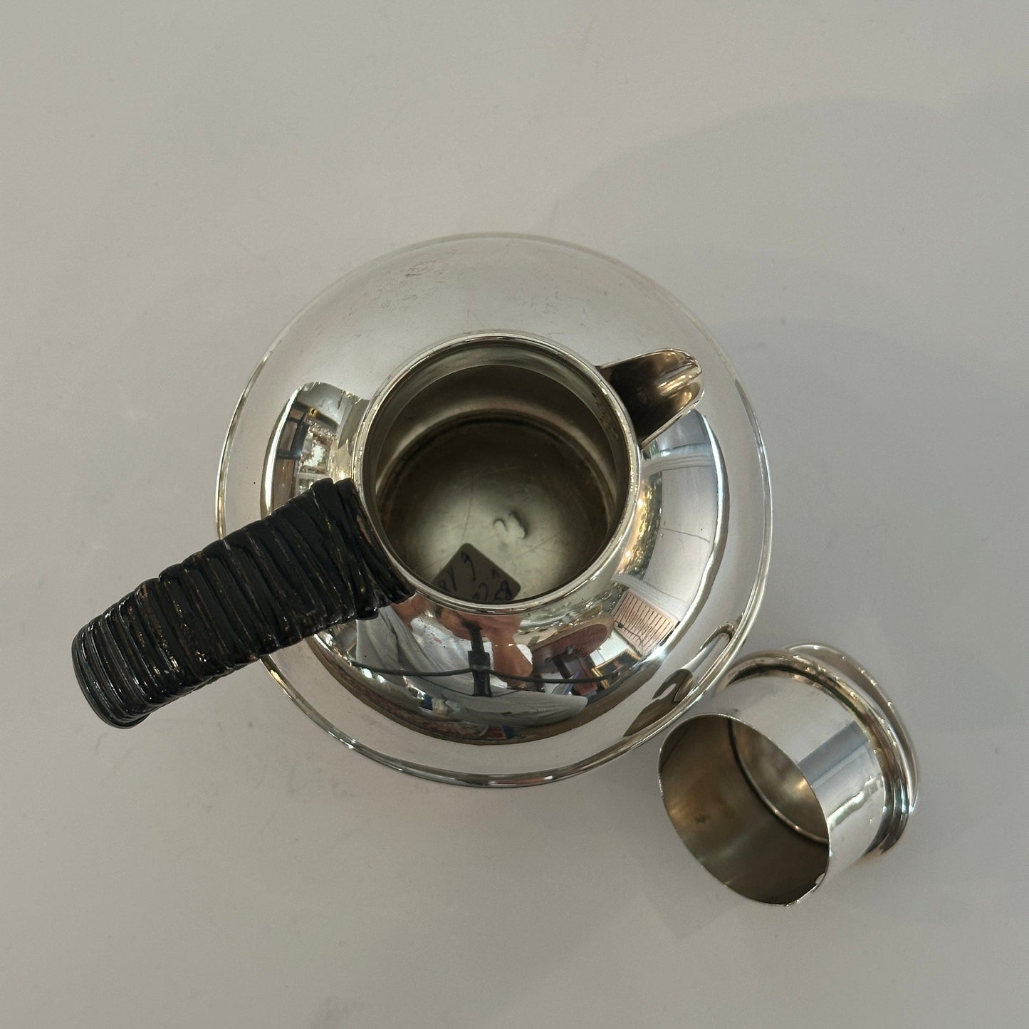 Théière vintage en argent sterling par Cartier Silver