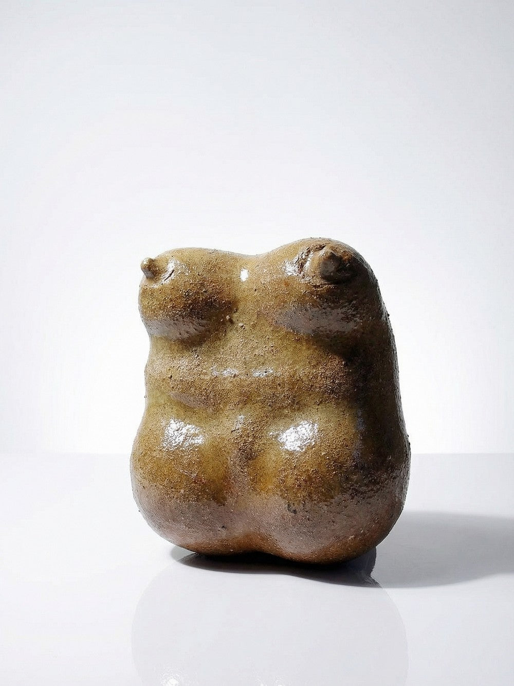 Vintage Venus Skulptur von JMB für Kunst Grès sandgestrahlt braun