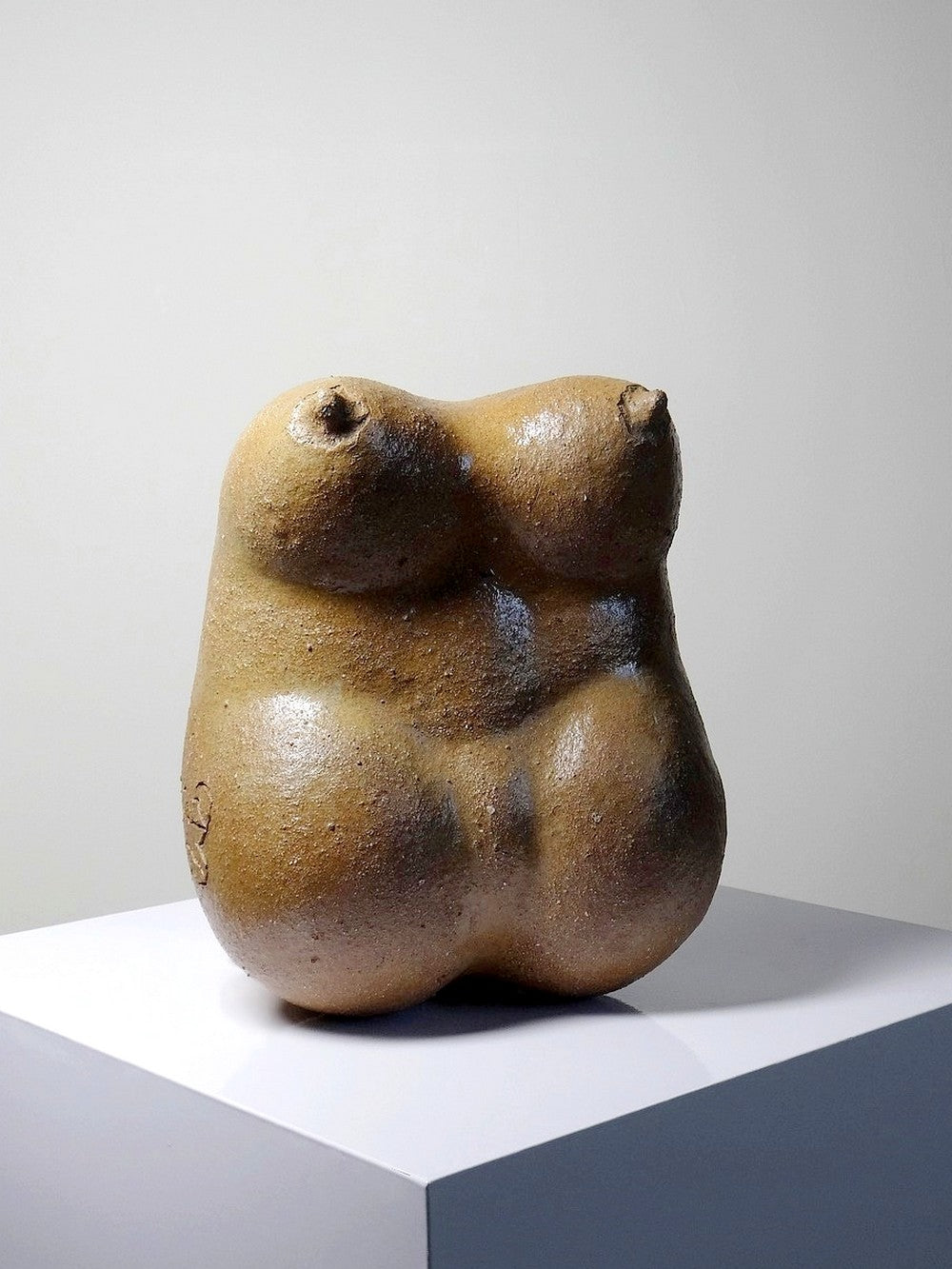 Vintage Venus Skulptur von JMB für Kunst Steinzeug braun