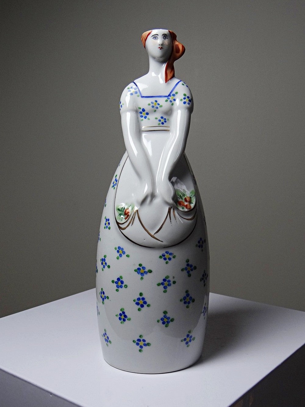 Vintage Vase Prunellia von Lucien Willmetz für Michelaud Limoges Robj Paris Stil