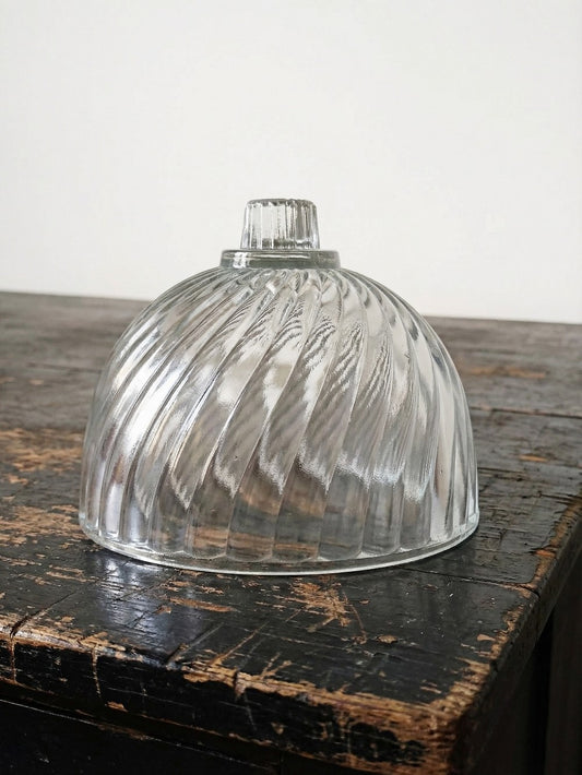 Vintage Servierglocke Torse/Torsade von Baccarat für Baccarat durchsichtig