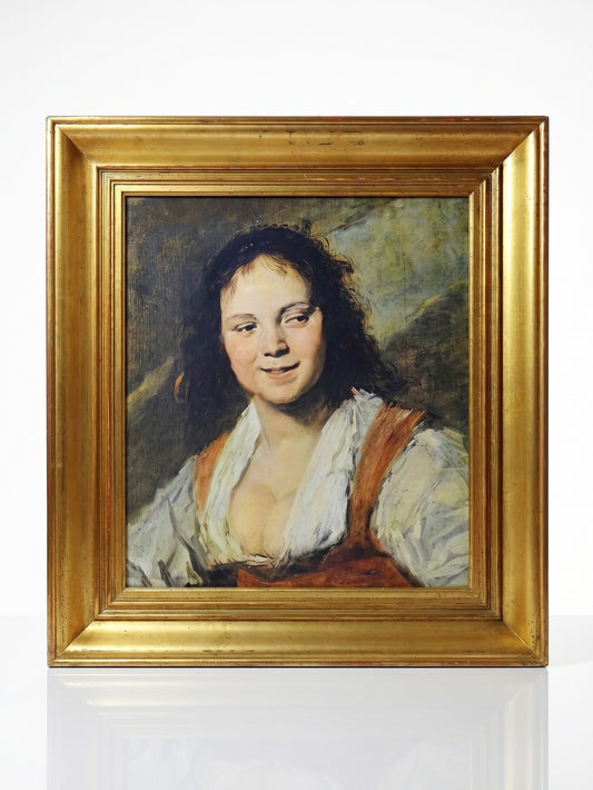 Vintage Porträt "La Bohémienne" von Hals für S.P.A.D.E.M.