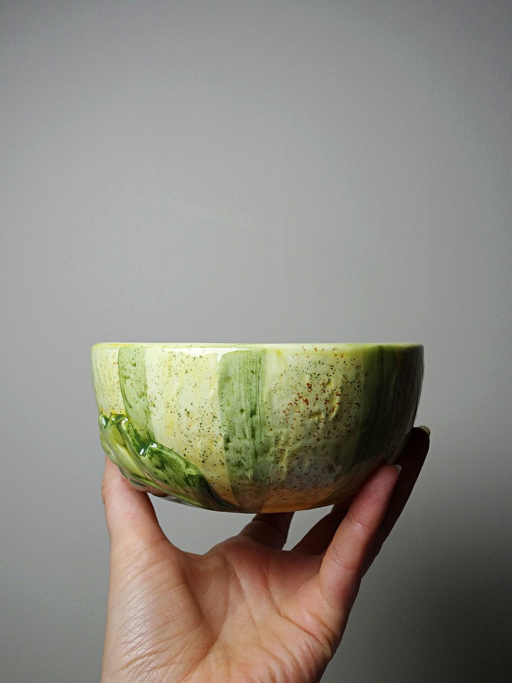 Vintage Schale Melone schwarz für EDW ©