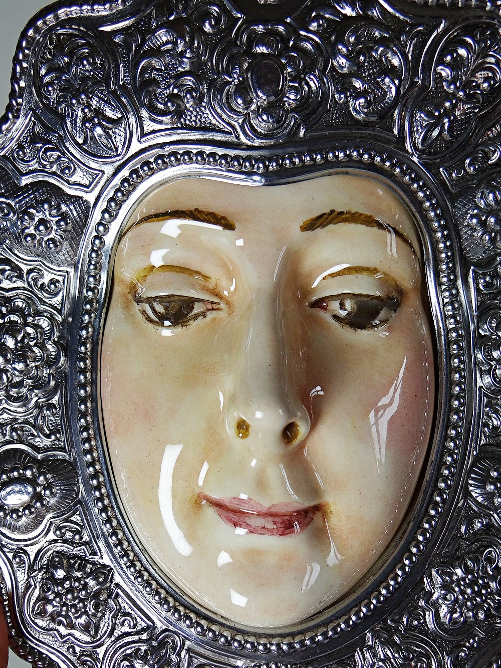 Vintage Wand Ex-Voto Vierge du Rocío, Spanien