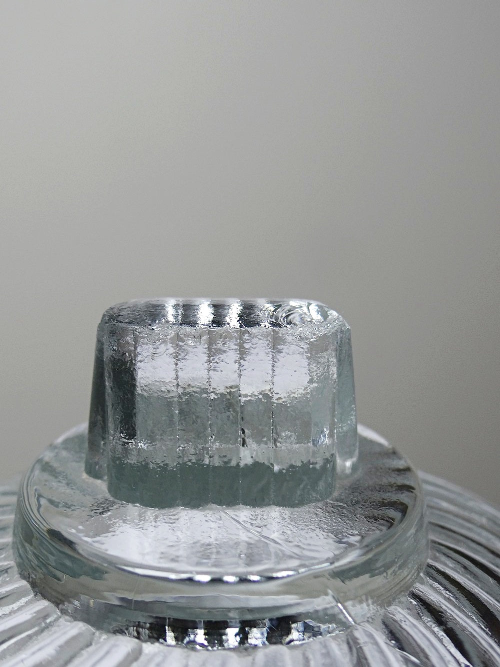 Vintage Servierglocke Torse/Torsade von Baccarat für Baccarat durchsichtig