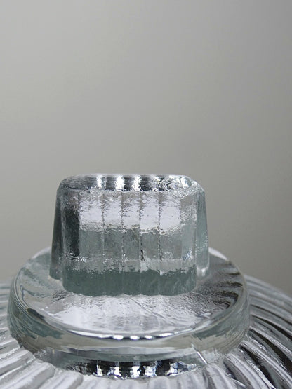 Vintage Servierglocke Torse/Torsade von Baccarat für Baccarat durchsichtig