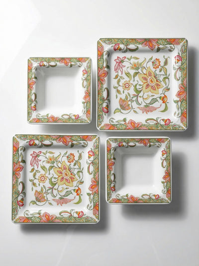 Service d'assiettes vintage Tiffany Boutique Multicolore Fabriqué en Italie