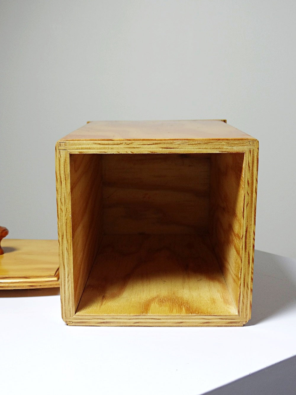 Vintage Brotkasten beige