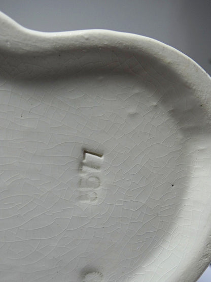 Vintage Kunst Faience Büste von Sarreguemines für Sarreguemines Art Déco selten