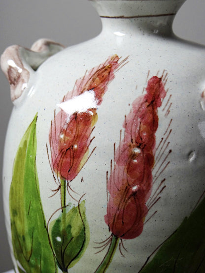 Vintage Vase Bistorta handbemalt für AM D Frankreich