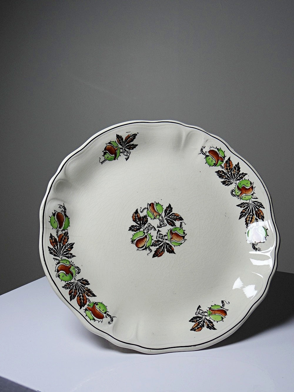 Vintage Obstschale "Marrons" von Longchamp polychrom