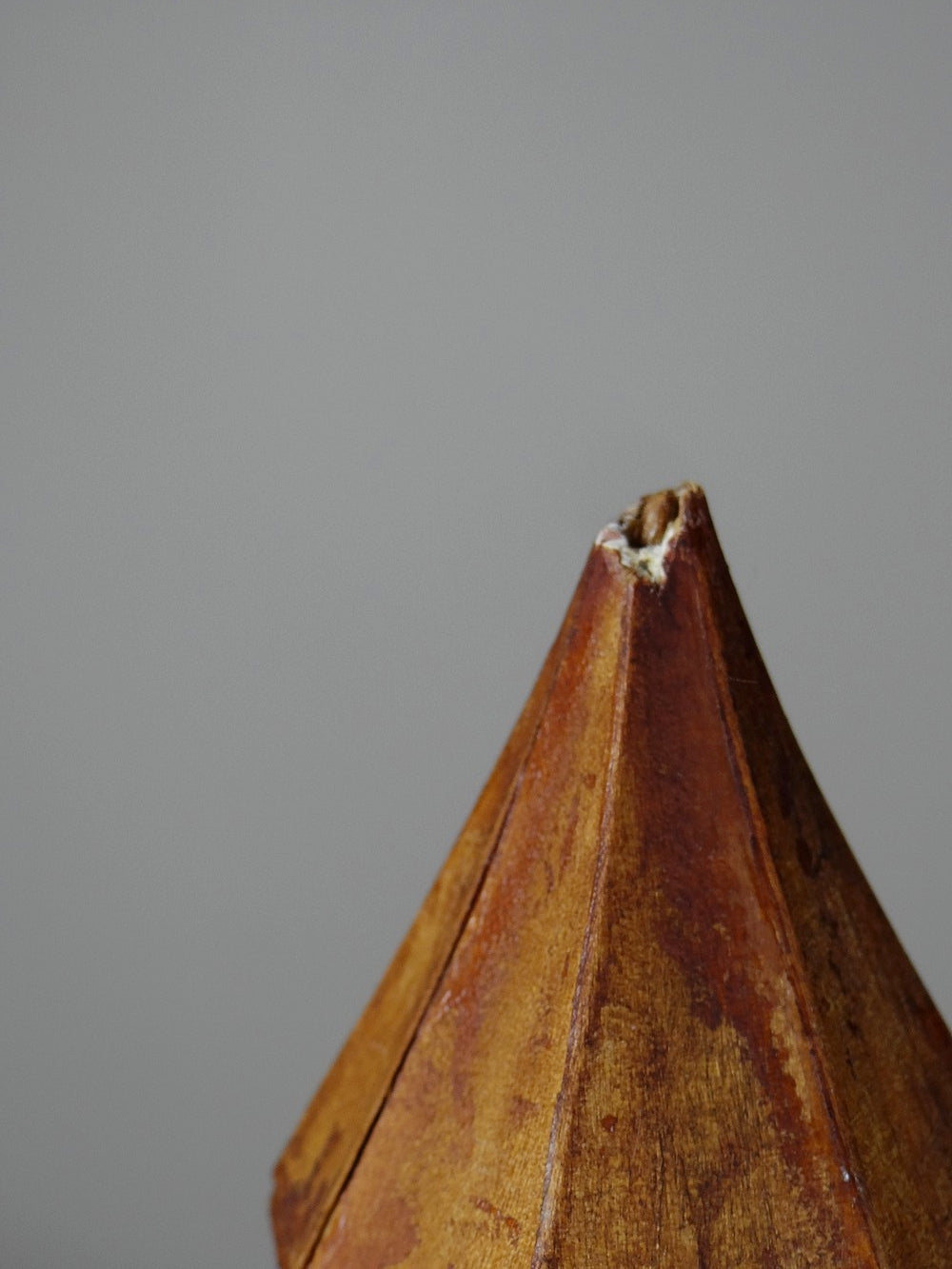 Vintage Kirchenmodell Iglesia Nercon Chiloe Chile Holz, Papier, Glas, grün, braun