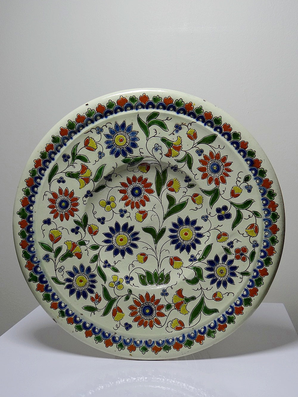 Vintage Emaille Schale von Schoch-Läderach für Schoch-Läderach selten