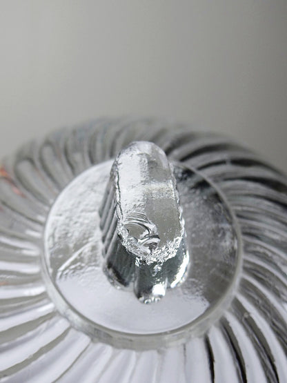 Vintage Servierglocke Torse/Torsade von Baccarat für Baccarat durchsichtig