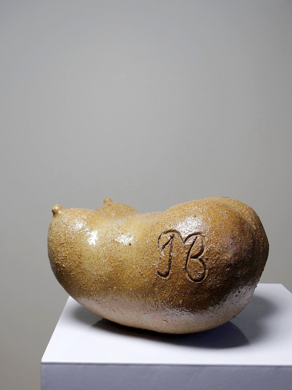 Vintage Venus Skulptur von JMB für Kunst Grès sandgestrahlt braun