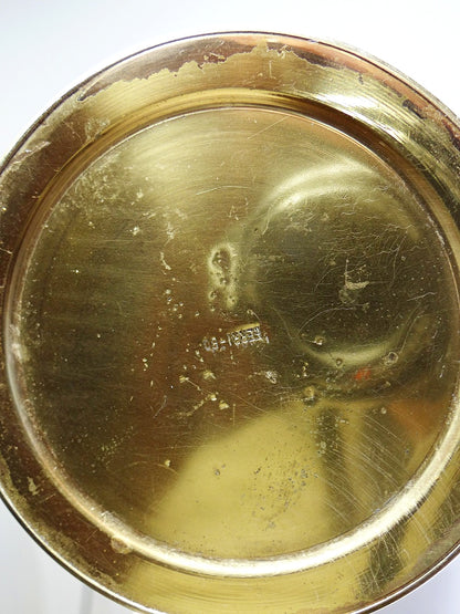 Vintage Karaffe von Ferri-80 für Italien Glas und Messing