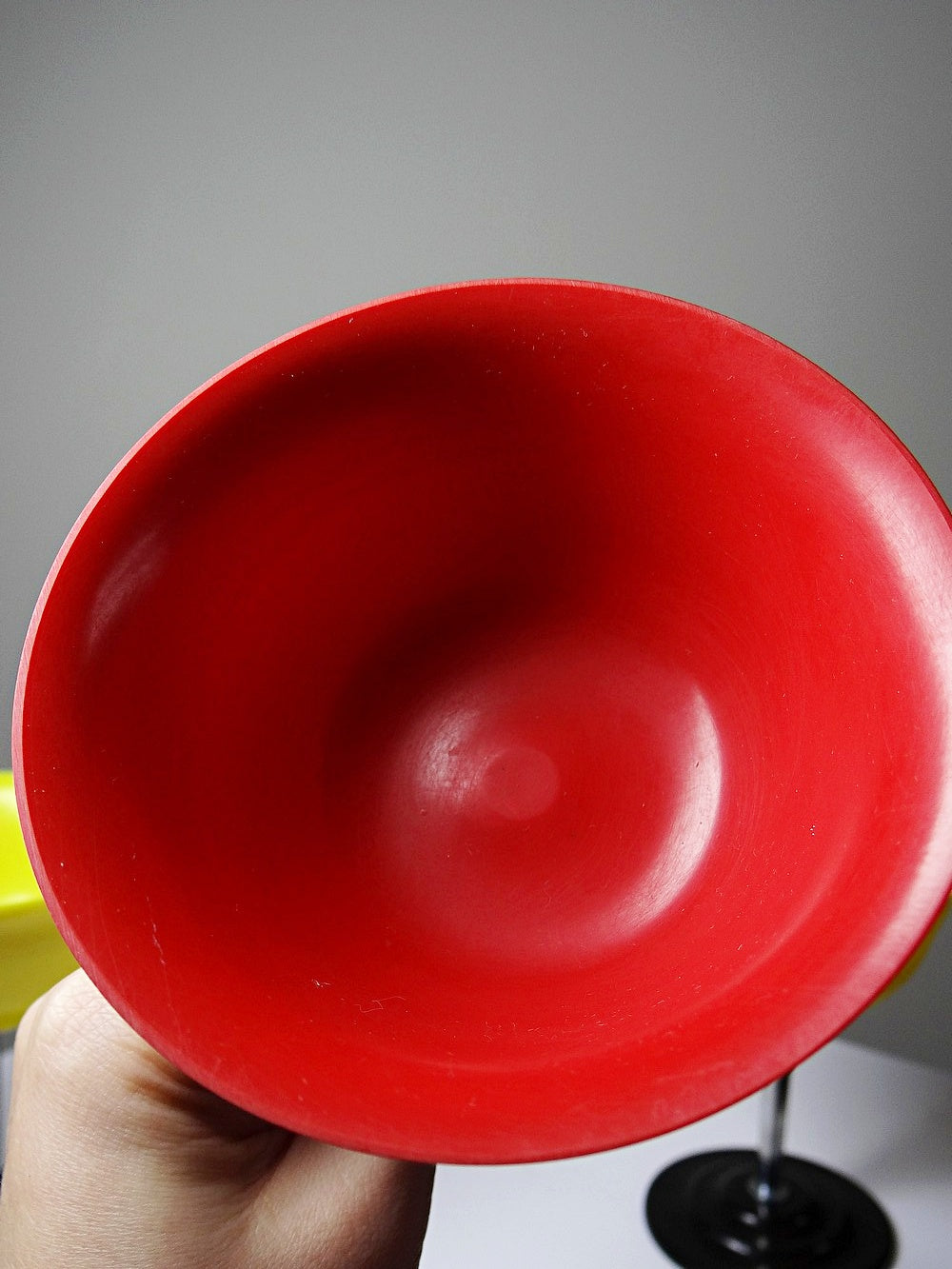 Vintage Art Déco Dessertschale Set von 4 und Catalin Gelbgeschirr