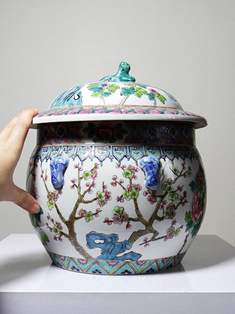 Vintage Servieraccessoire von chinesischer Manufaktur für Tongzhi nian zhi Multicolor