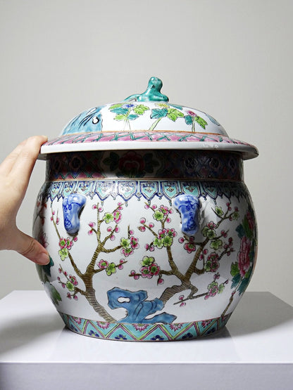 Vintage Servieraccessoire von chinesischer Manufaktur für Tongzhi nian zhi Multicolor