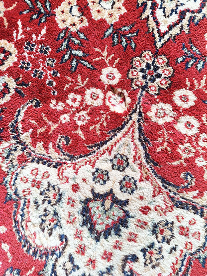 Vintage Teppich "Qualité Lussac" Perserdekor 240x340 cm aus Frankreich