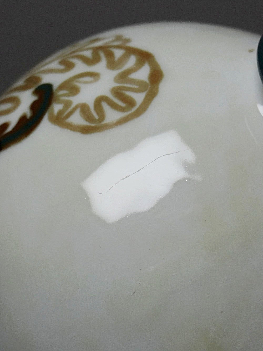 Vintage Vase Tharaud von Camille Tharaud für Limoges BraunDekoration