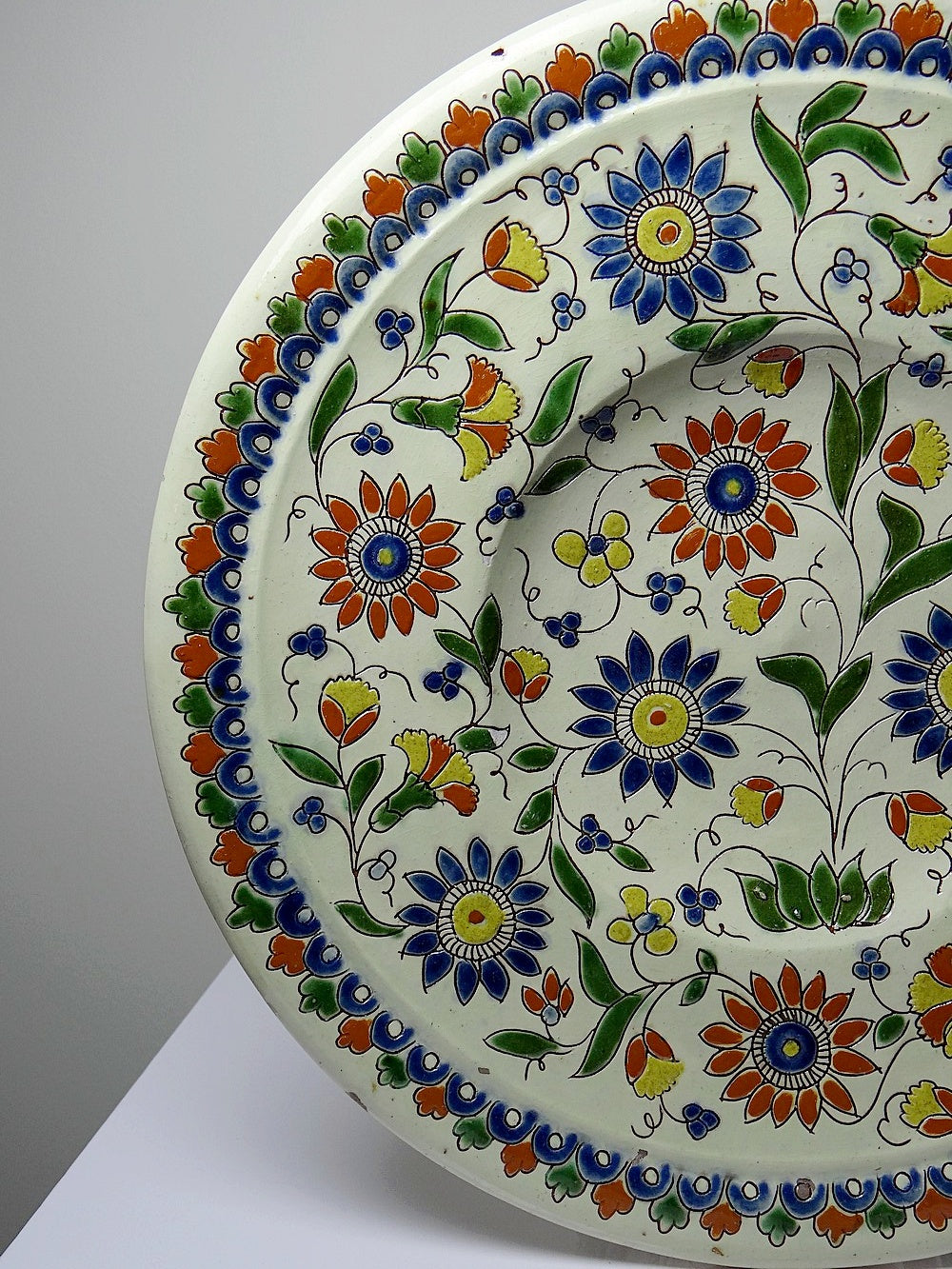 Vintage Emaille Schale von Schoch-Läderach für Schoch-Läderach selten