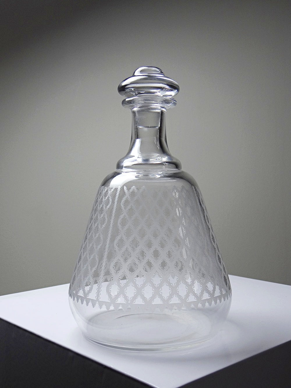 Vintage Kristallkaraffe Alhambra von Baccarat für Baccarat, transparent