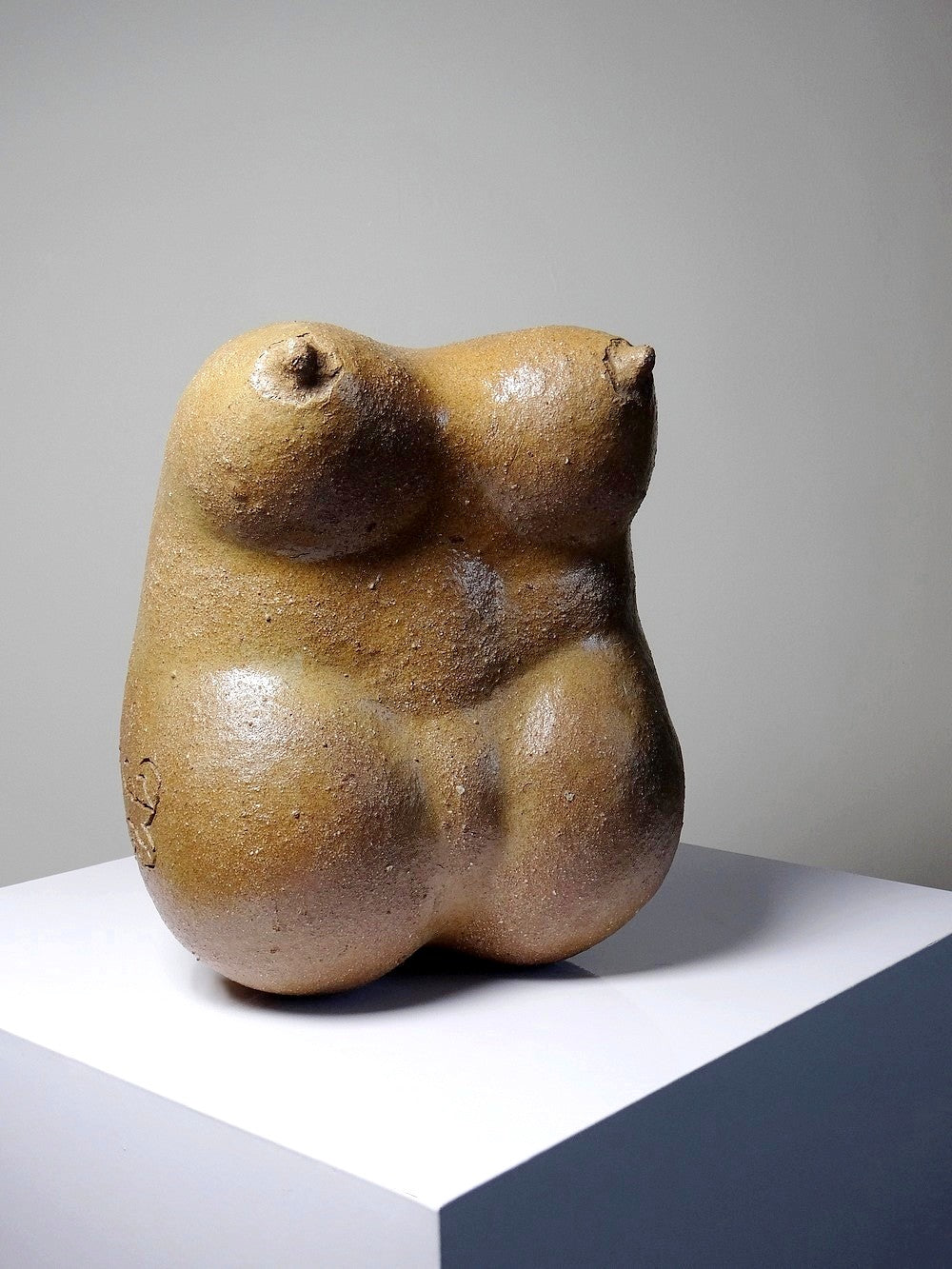 Vintage Venus Skulptur von JMB für Kunst Steinzeug braun